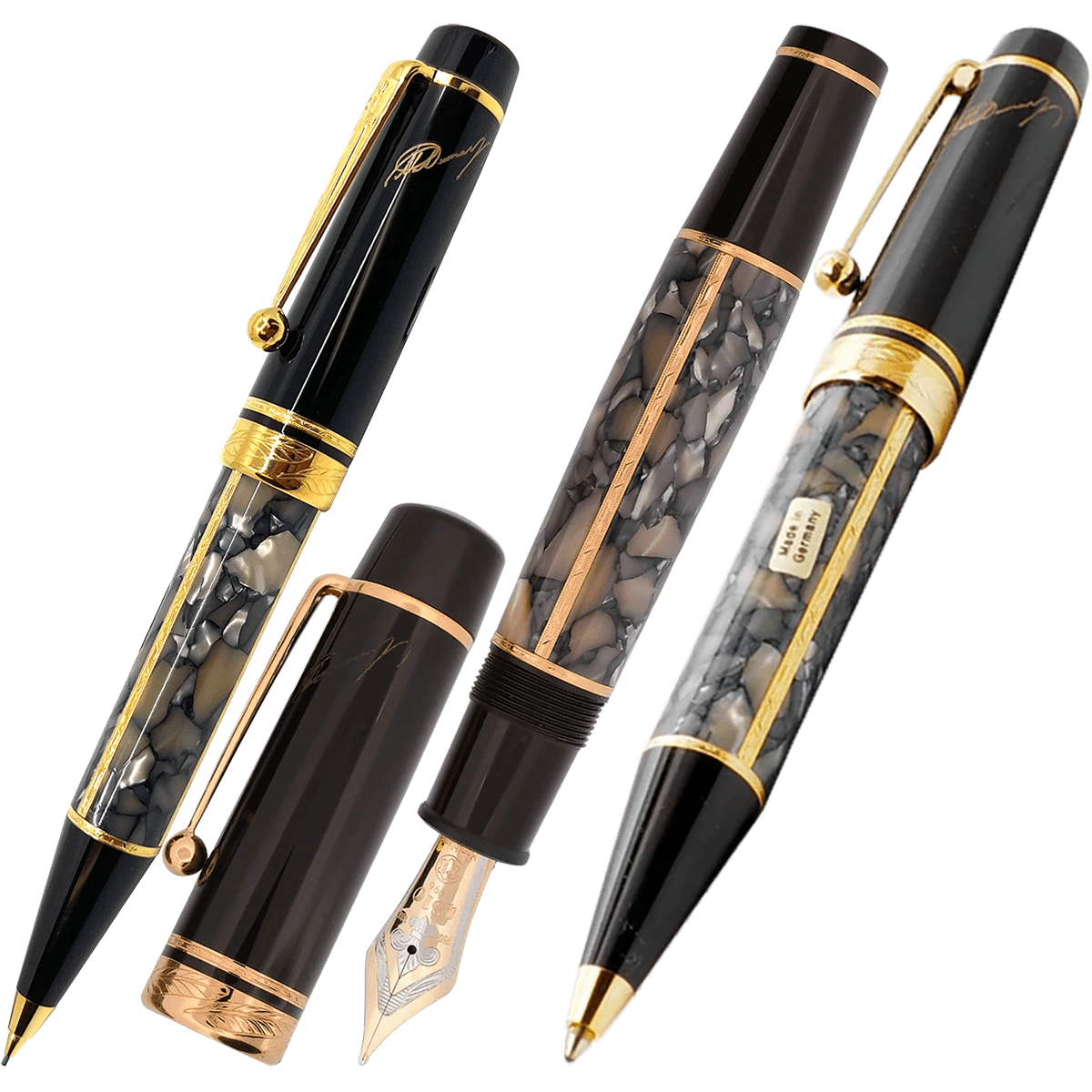 Montblanc Writers Edition Gift Set - Alexandre Dumas (Limited Edition 1996) - Pen Boutique Ltd