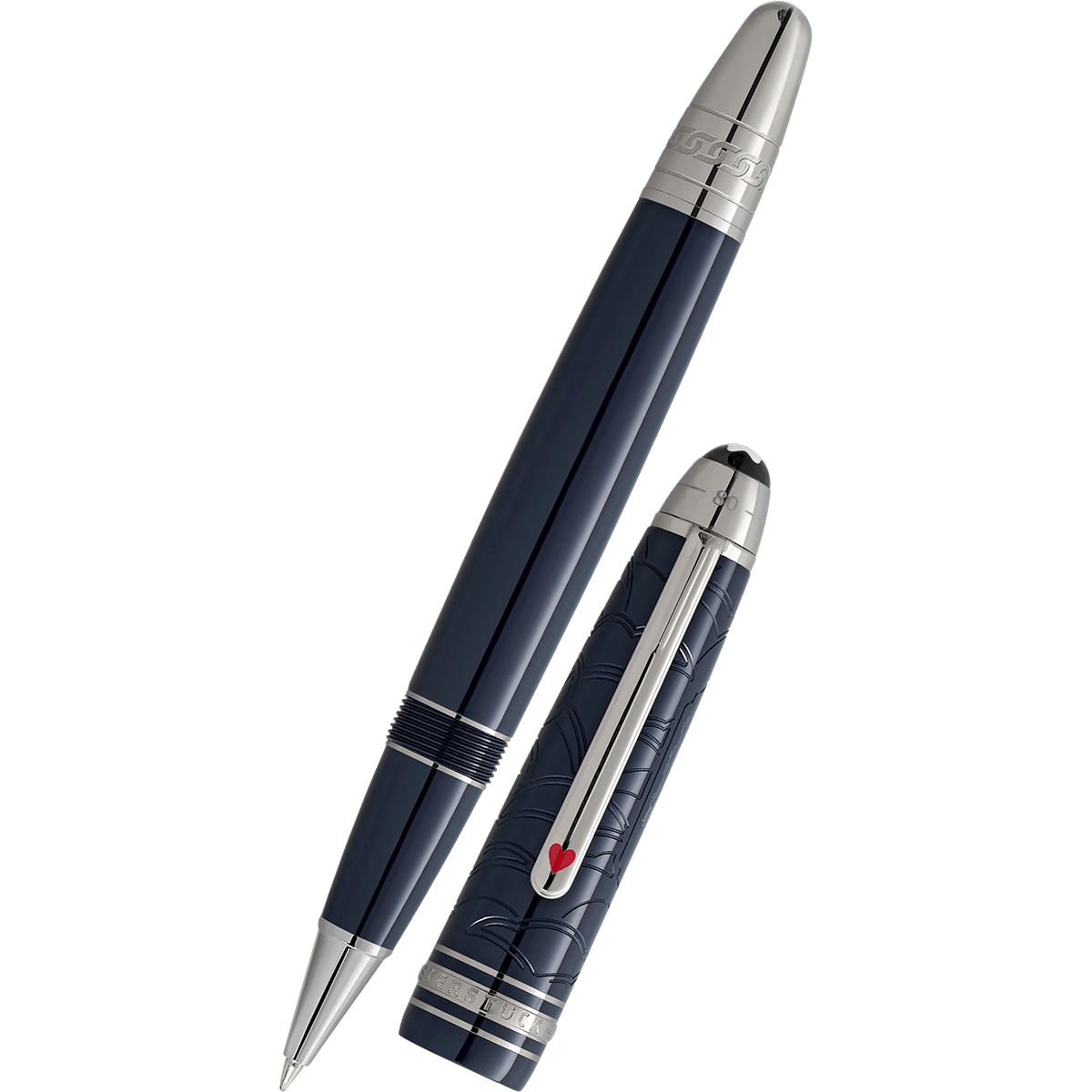 Montblanc 162 Meisterstuck Rollerball Pen - Around The World In 80 Days - Dark Blue Resin (LeGrand) 2025 - Pen Boutique Ltd