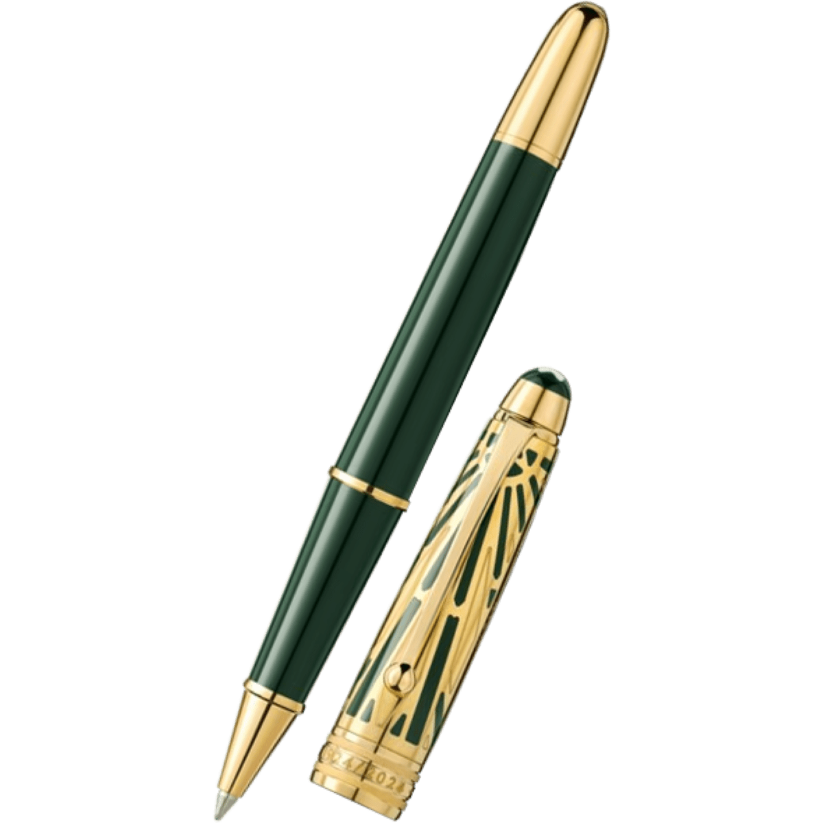 Montblanc Meisterstuck Rollerball Pen - 163 The Origin Green - Doue - Pen Boutique Ltd