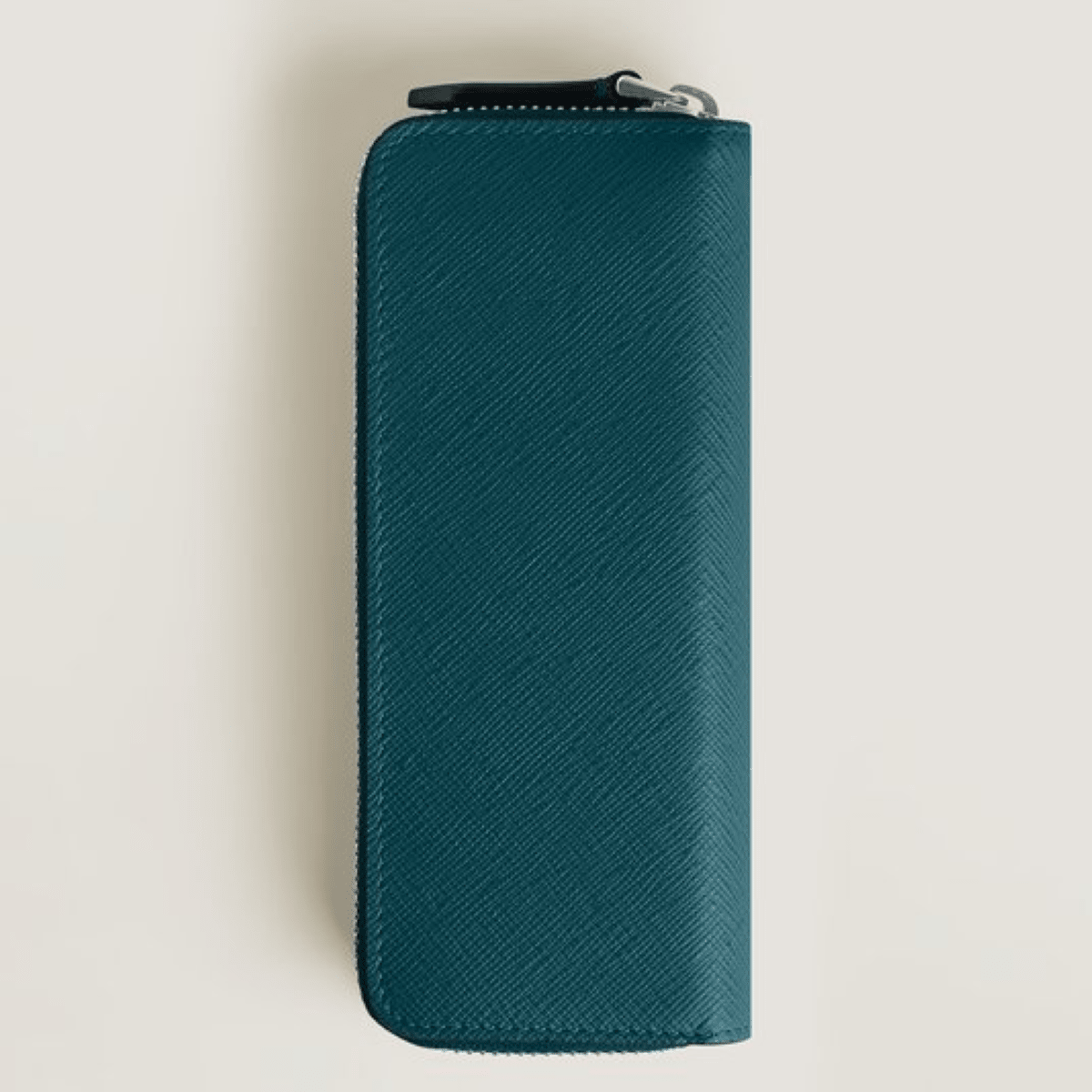 Montblanc Sartorial 2 Pen Pouch - Zipper Closure - Cyprus Blue - Pen Boutique Ltd