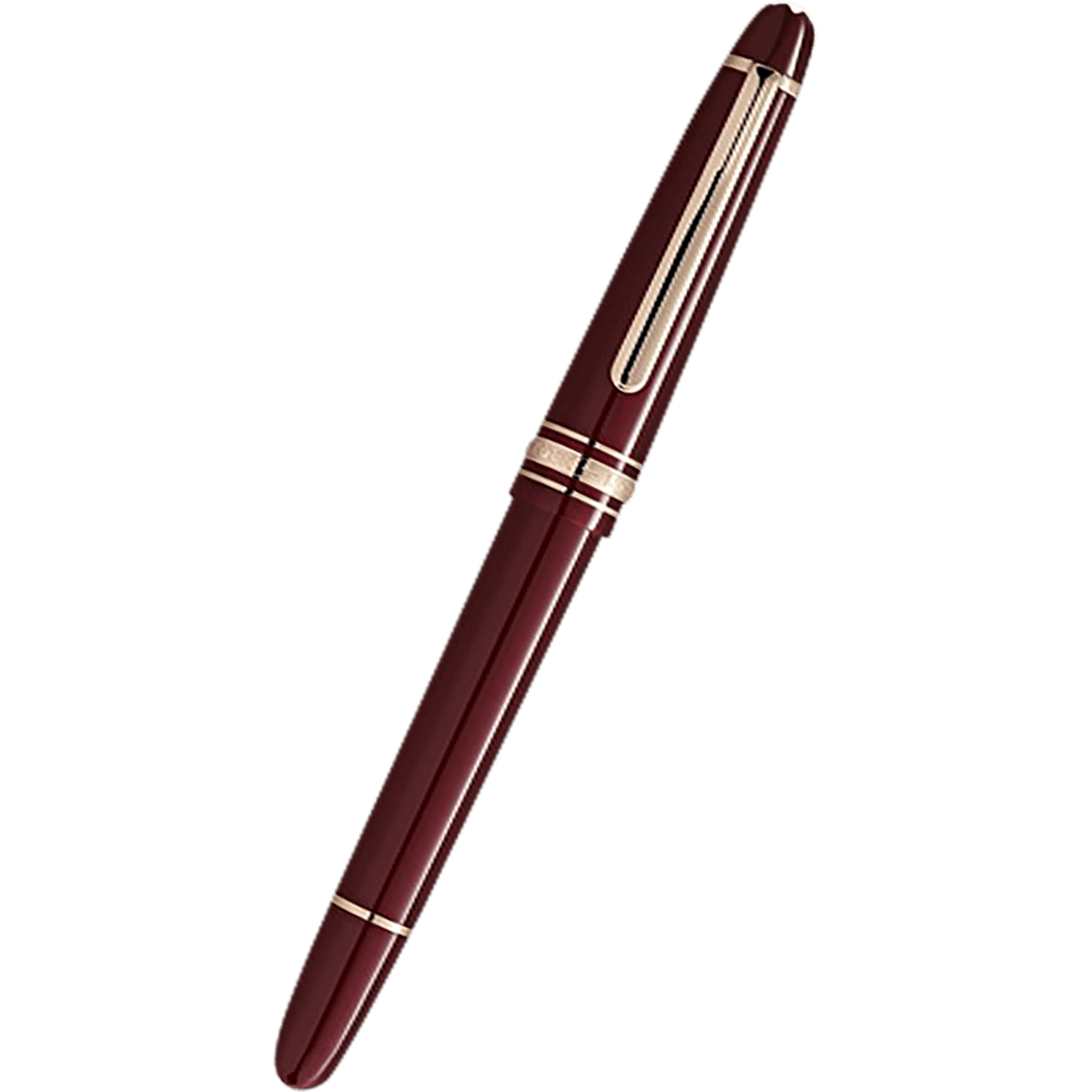 Montblanc 163 Meisterstuck Rollerball Pen - Burgundy Red - Classique (2025 Release) - Pen Boutique Ltd
