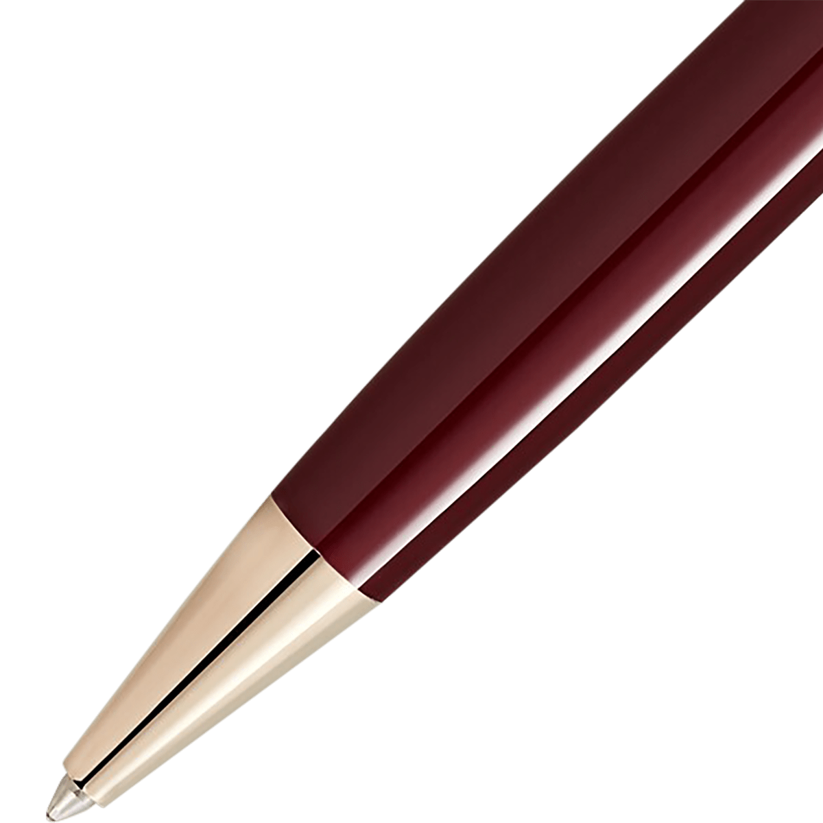 Montblanc 164 Meisterstuck Ballpoint Pen - Burgundy Red Classique (2025 release) - Pen Boutique Ltd