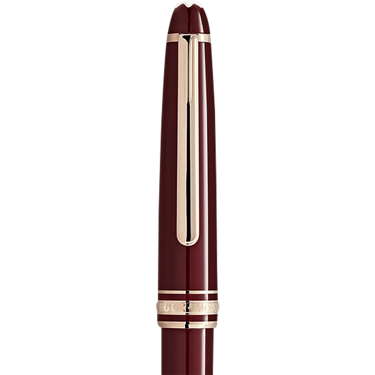 Montblanc 164 Meisterstuck Ballpoint Pen - Burgundy Red Classique (2025 release) - Pen Boutique Ltd