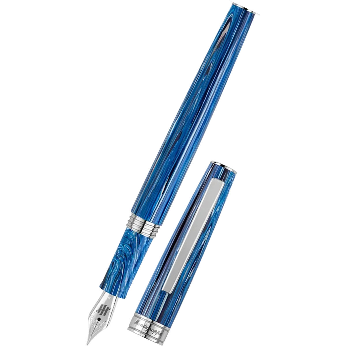 Montegrappa Armonia Fountain Pen - Adriatic Sea - Pen Boutique Ltd