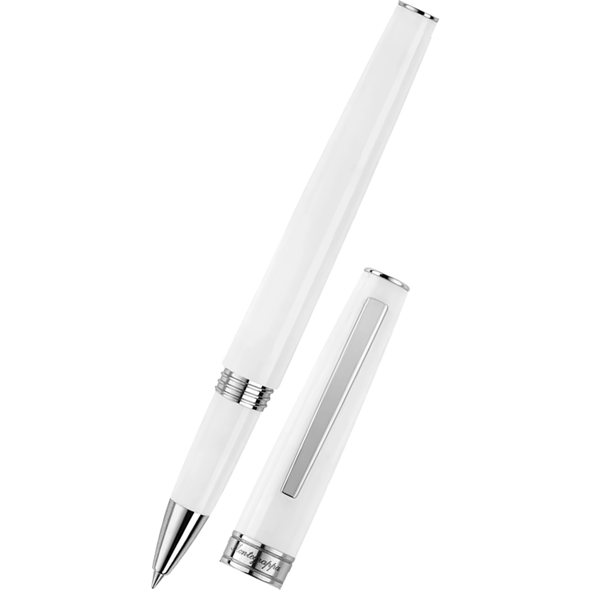Montegrappa Armonia Rollerball Pen - Frost White-Pen Boutique Ltd