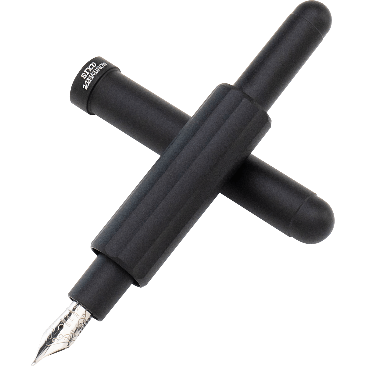 Monteverde Axis Fountain Pen - Matte Black - Pen Boutique Ltd