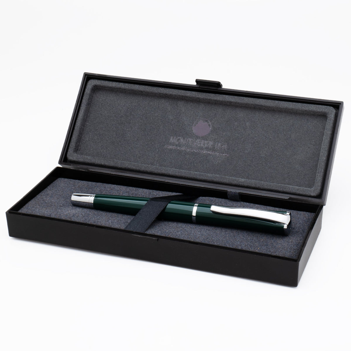 Monteverde Impressa Green with Chrome Trim Fountain Pen-Pen Boutique Ltd