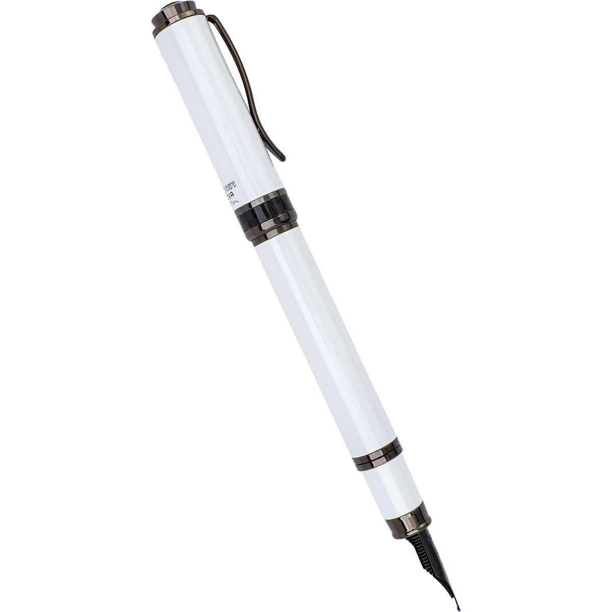 Monteverde Innova Fountain Pen - Limited Edition - Color of the Year 2026 Cloud Dancer - Gunmetal Trim + FREE 15ml Ink Bottle - Pen Boutique Ltd