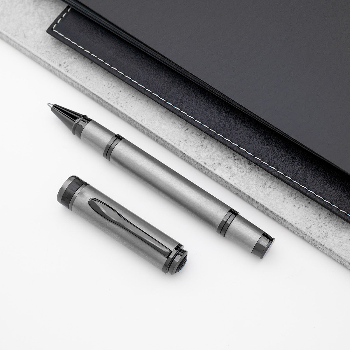 Monteverde Innova Rollerball Pen - Titanium (Numbered Edition) - Pen Boutique Ltd