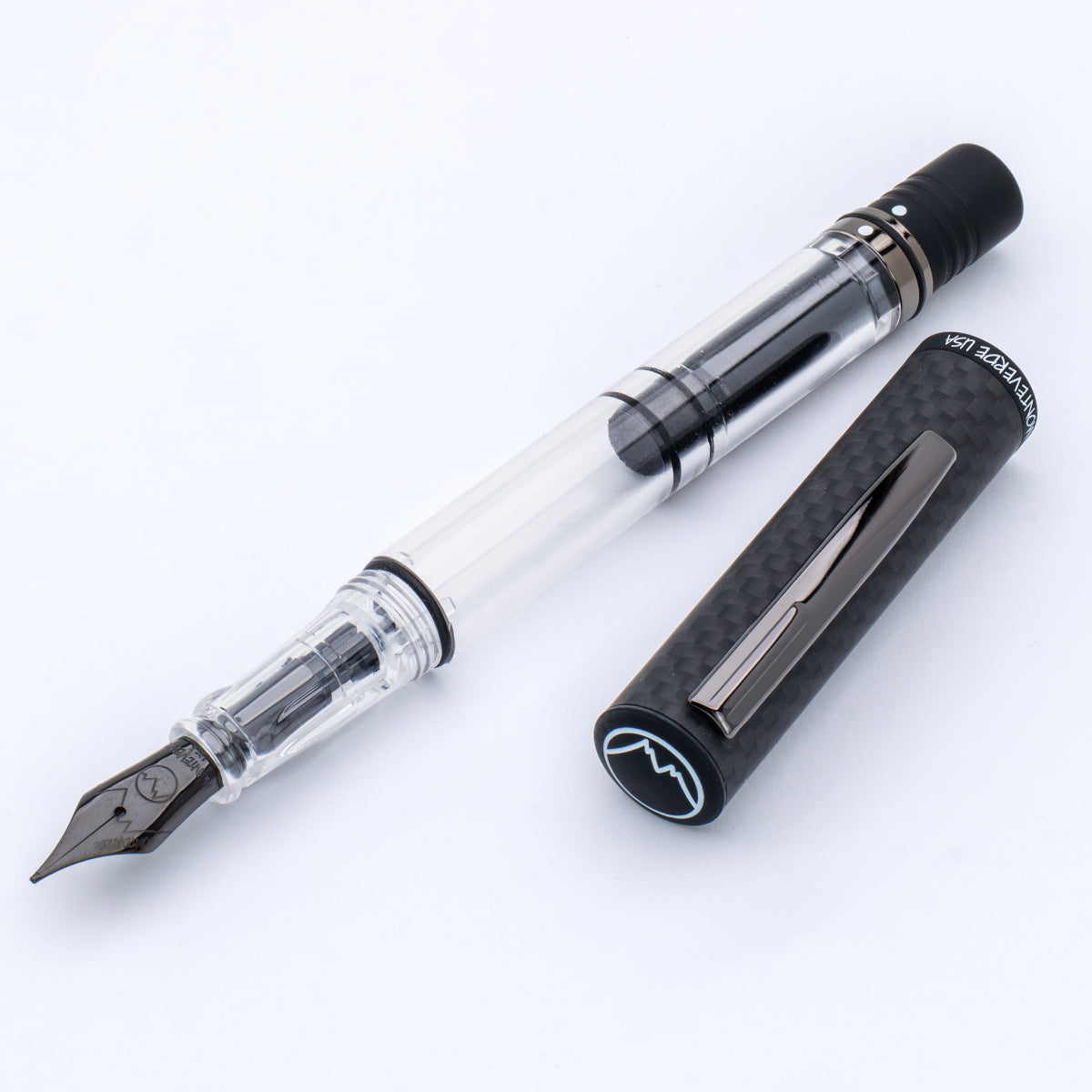Monteverde MP1 Fountain Pen - Carbon Fiber-Pen Boutique Ltd