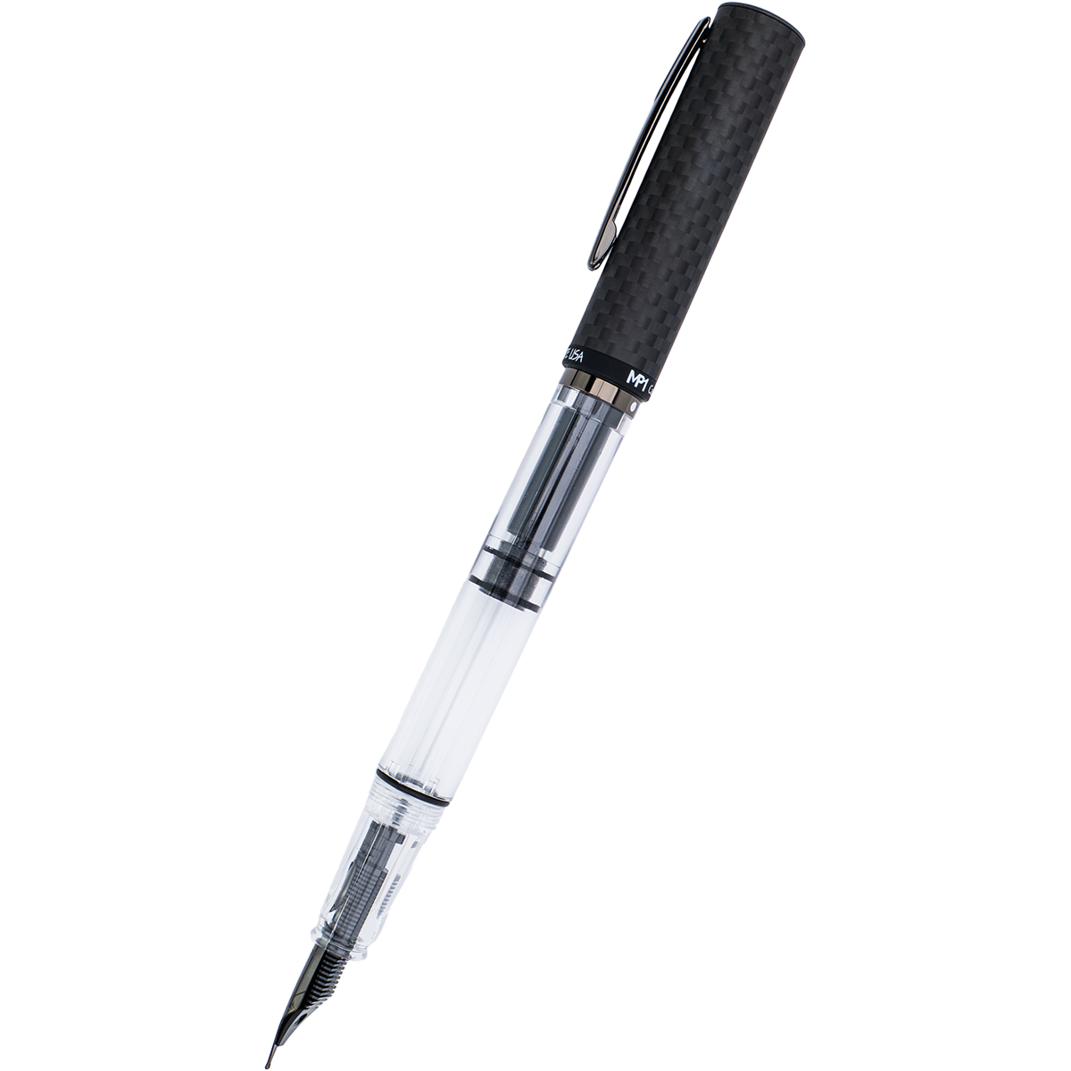 Monteverde MP1 Fountain Pen - Carbon Fiber-Pen Boutique Ltd