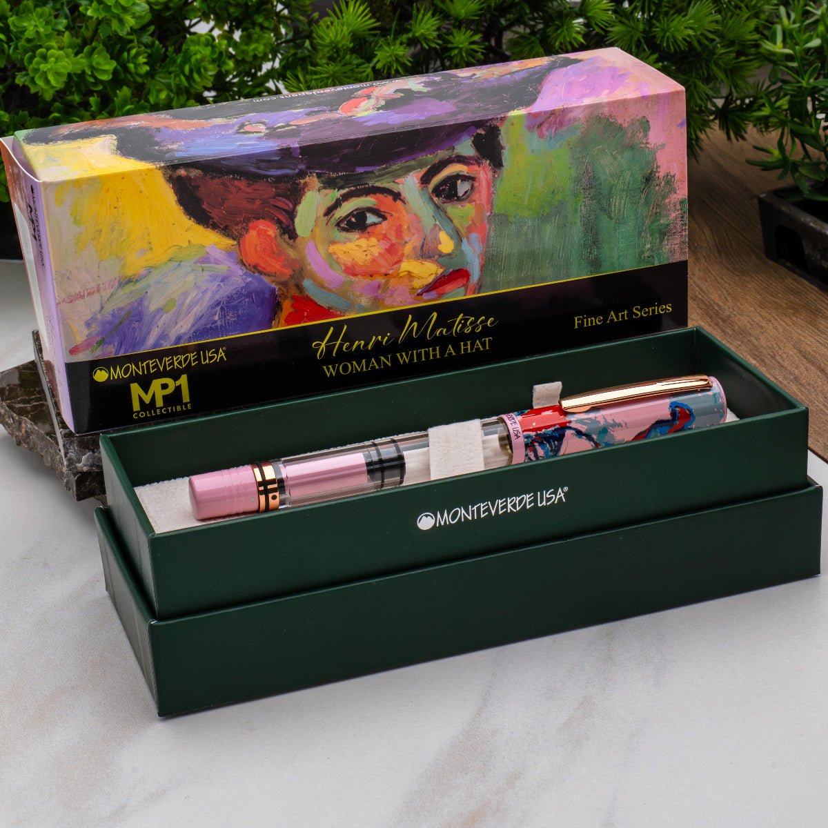 Monteverde MP1 Fountain Pen - Henri Matisse Woman With a Hat (Numbered Edition) - Pen Boutique Ltd