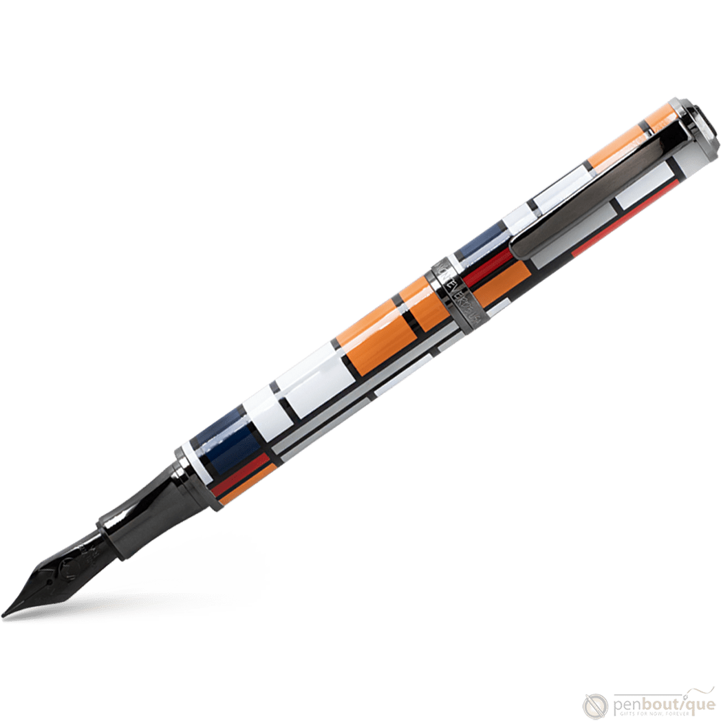 Monteverde Regatta Mondrian Limited Edition 921 Fountain Pen with ink. - Pen Boutique Ltd