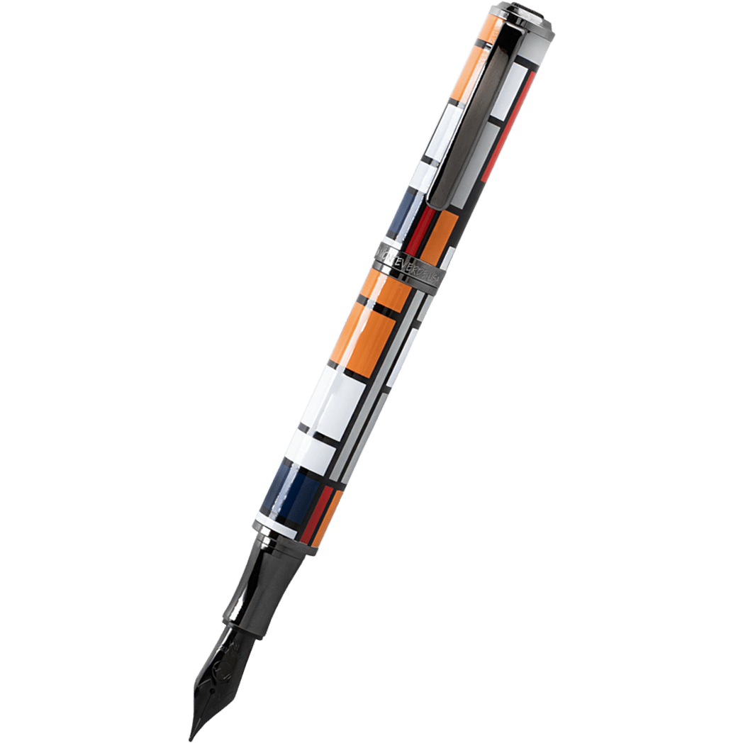 Monteverde Regatta Mondrian Limited Edition 921 Fountain Pen with ink. - Pen Boutique Ltd