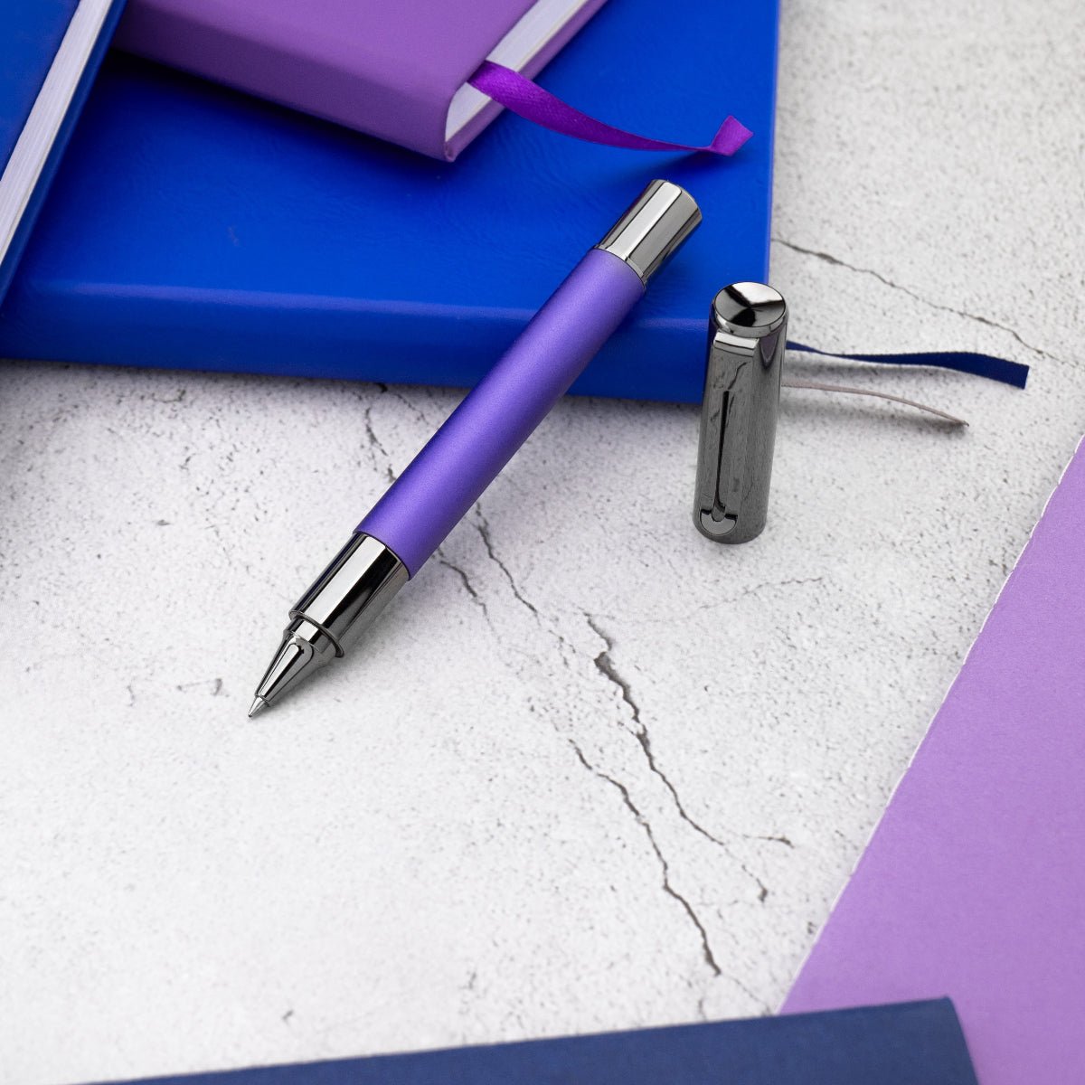 Monteverde Ritma Rollerball Pen - Midnight Orchid (Special Edition) - Pen Boutique Ltd