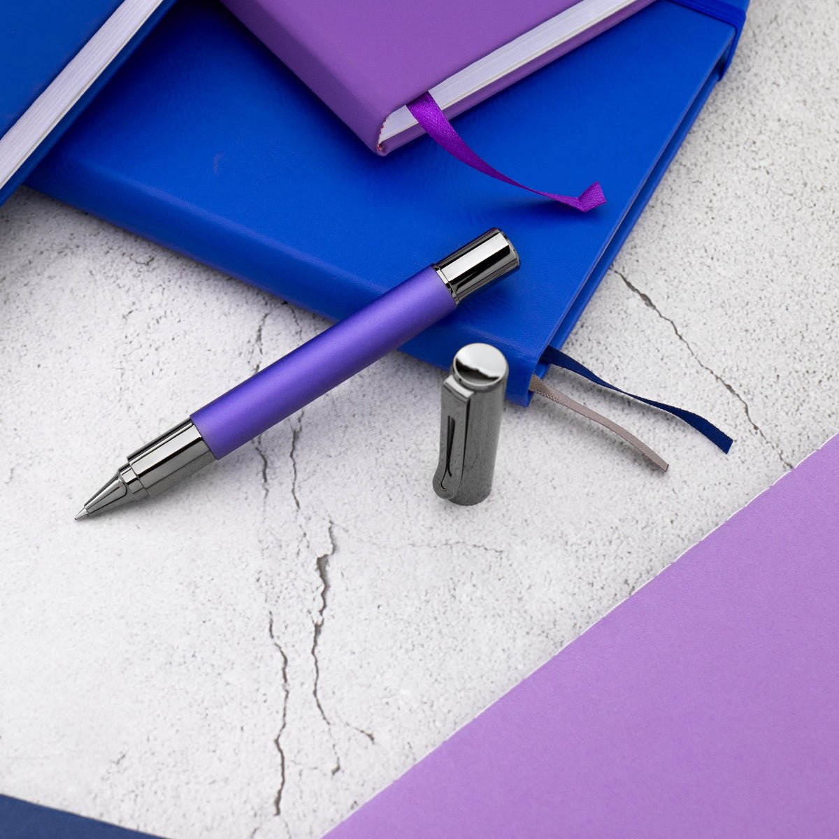 Monteverde Ritma Rollerball Pen - Midnight Orchid (Special Edition) - Pen Boutique Ltd
