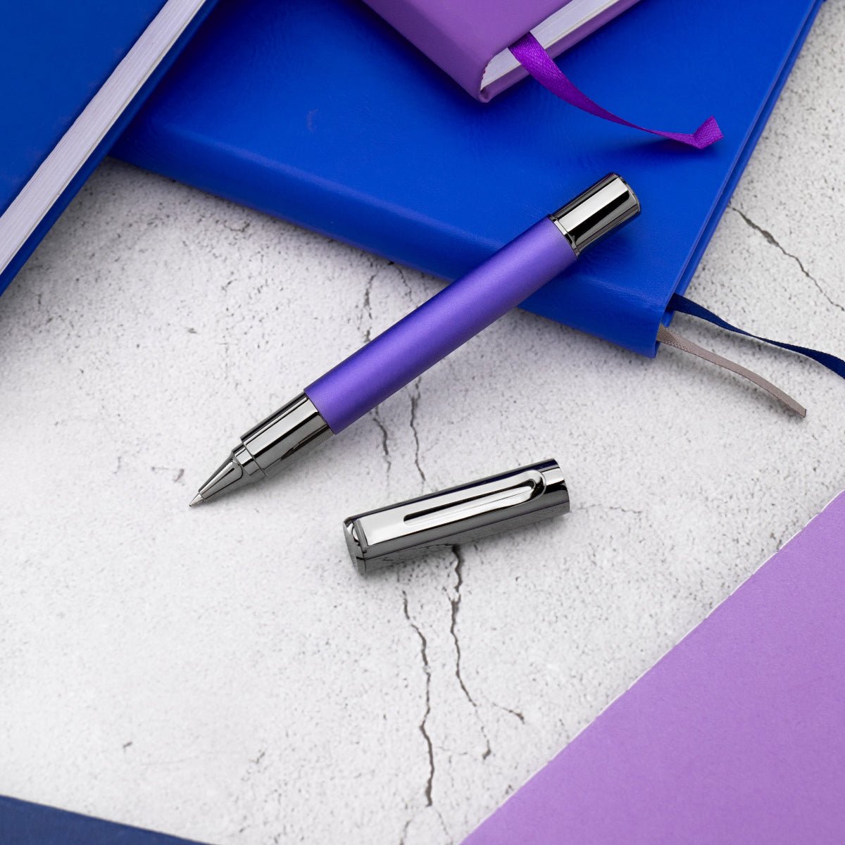 Monteverde Ritma Rollerball Pen - Midnight Orchid (Special Edition) - Pen Boutique Ltd