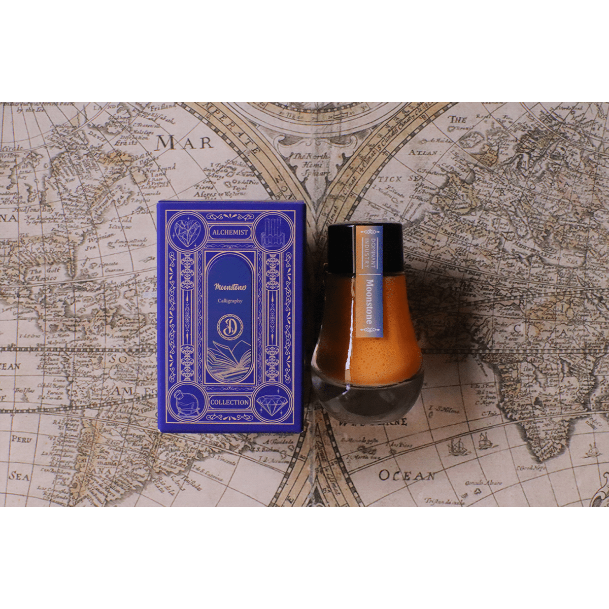Dominant Industry Alchemist Calligraphy Ink Bottle – Moonstone – 25ml - Pen Boutique Ltd