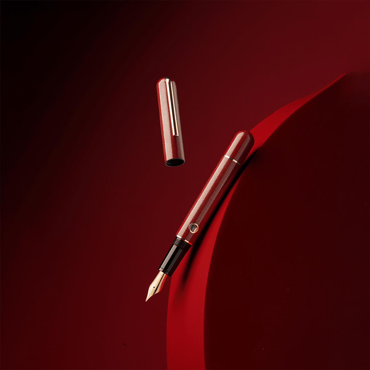 Nahvalur 365 Anniversary Fountain Pen - Garnet (2025 Annual Limited Edition) - Pen Boutique Ltd