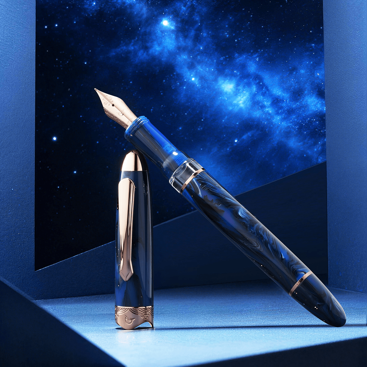 Nahvalur Horizon Fountain Pen - Nebula - Pen Boutique Ltd