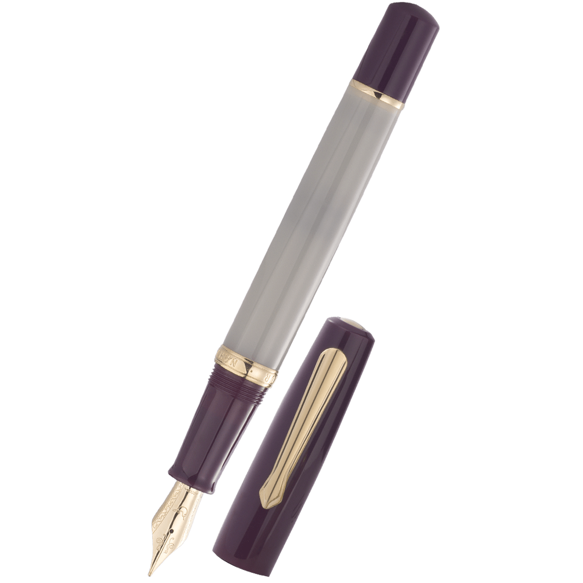 Nahvalur Original Fountain Pen - Violet Ash - Pen Boutique Ltd