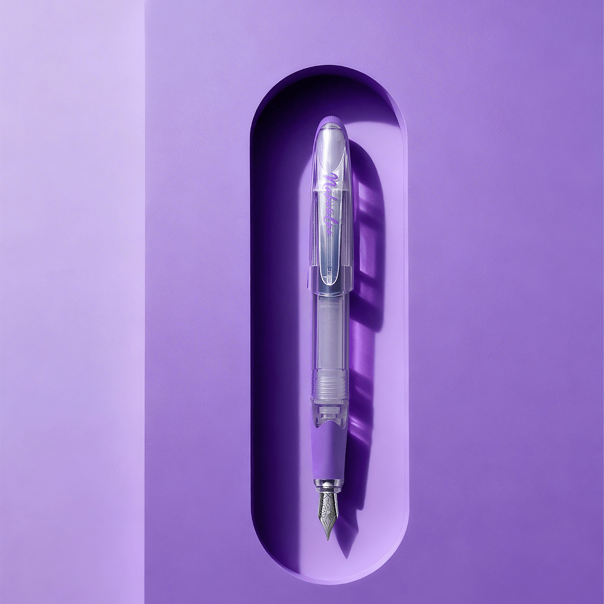 Nahvalur Triad Fountain Pen - Violet - Pen Boutique Ltd