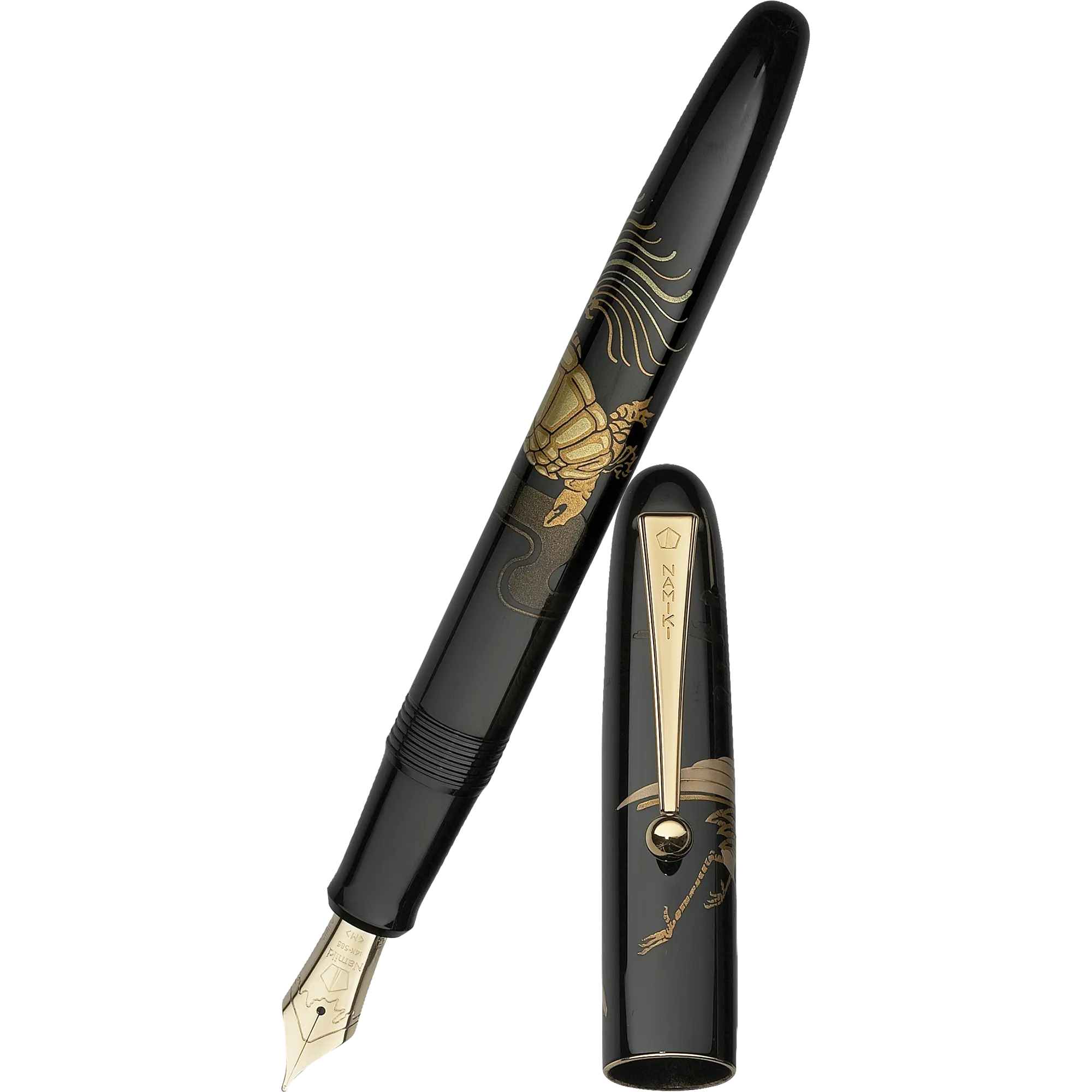 Namiki Nippon Art Fountain Pen - Crane and Turtle - Pen Boutique Ltd