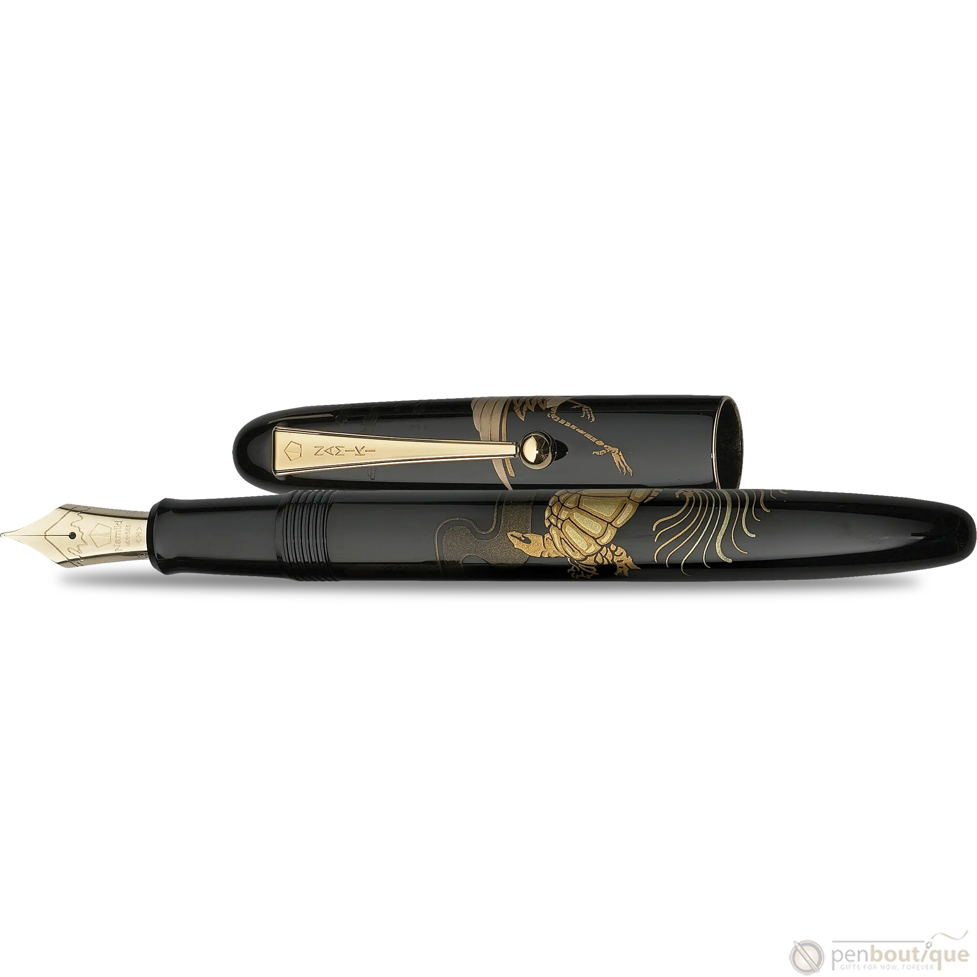 Namiki Nippon Art Fountain Pen - Crane and Turtle - Pen Boutique Ltd