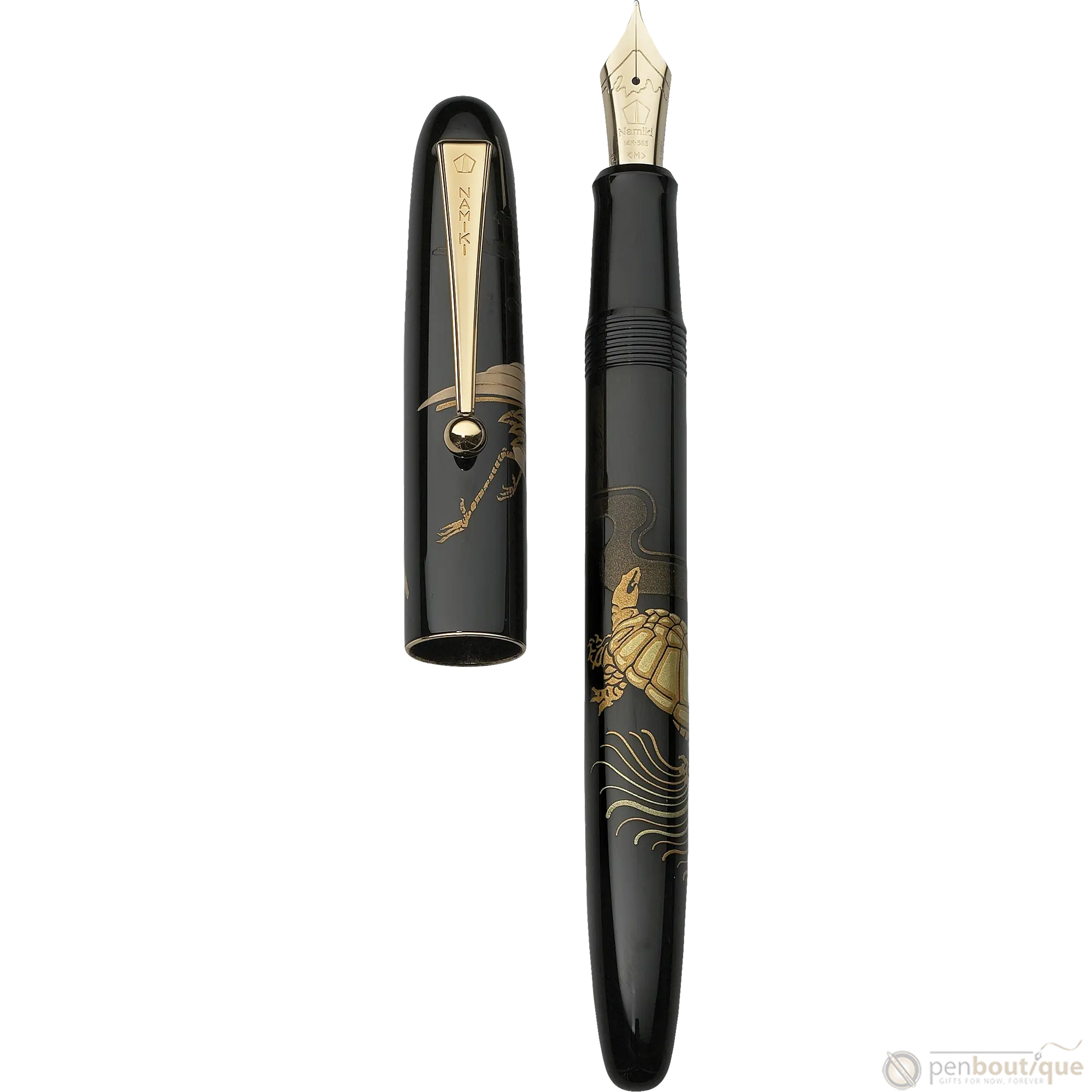 Namiki Nippon Art Fountain Pen - Crane and Turtle - Pen Boutique Ltd