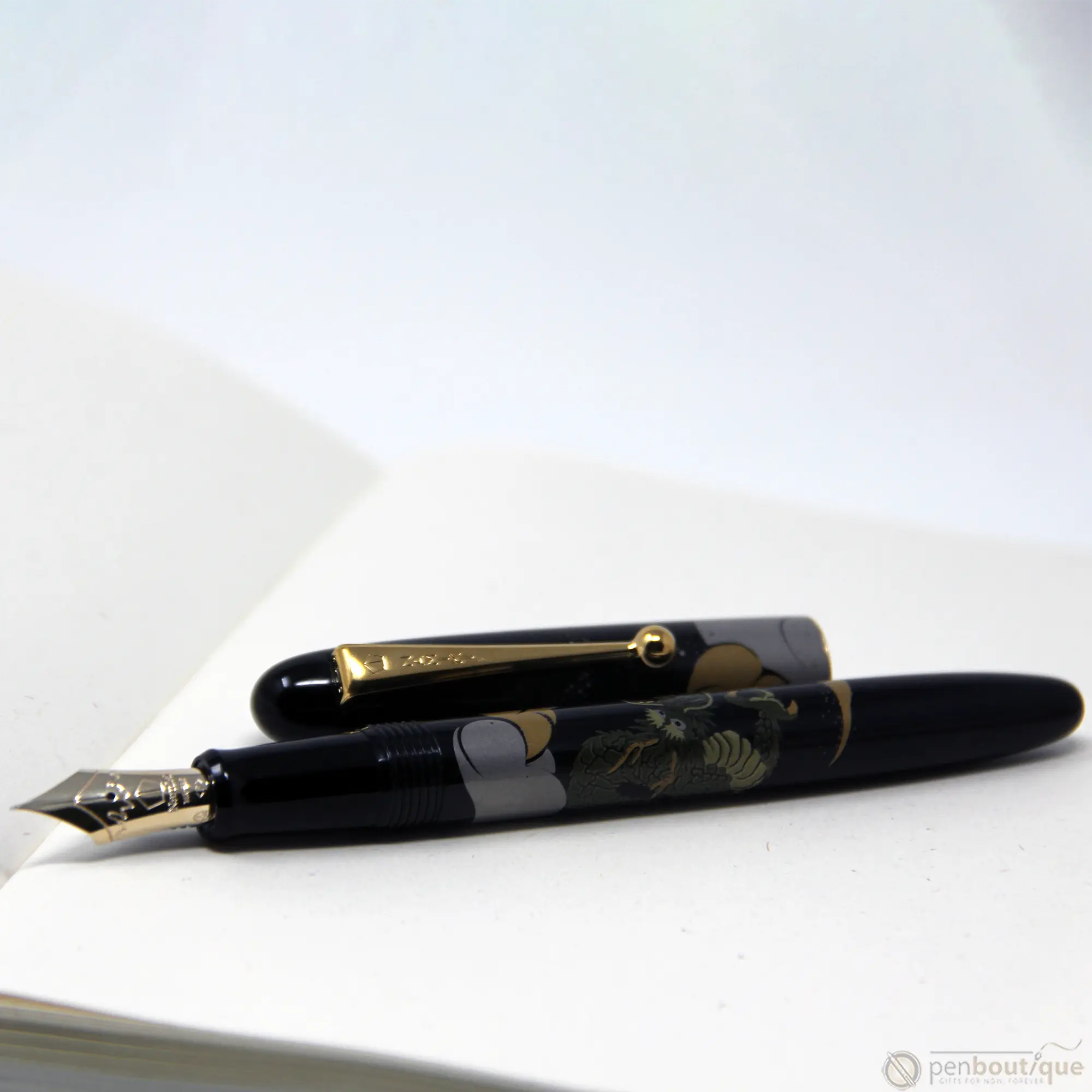 Namiki Nippon Art Fountain Pen - Dragon with Cumulus - Pen Boutique Ltd