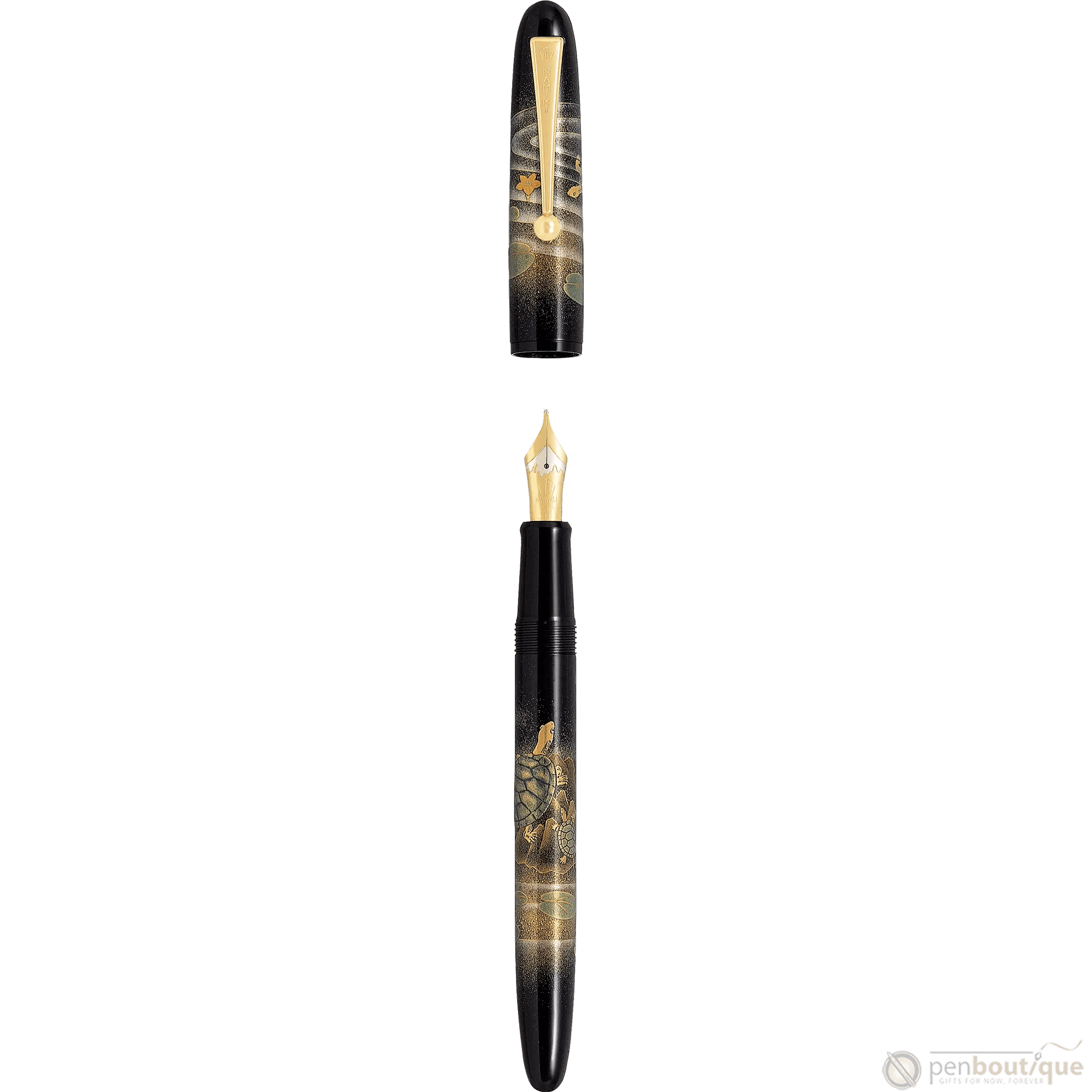 Namiki Yukari Collection Turtle Fountain Pen - Medium - Pen Boutique Ltd