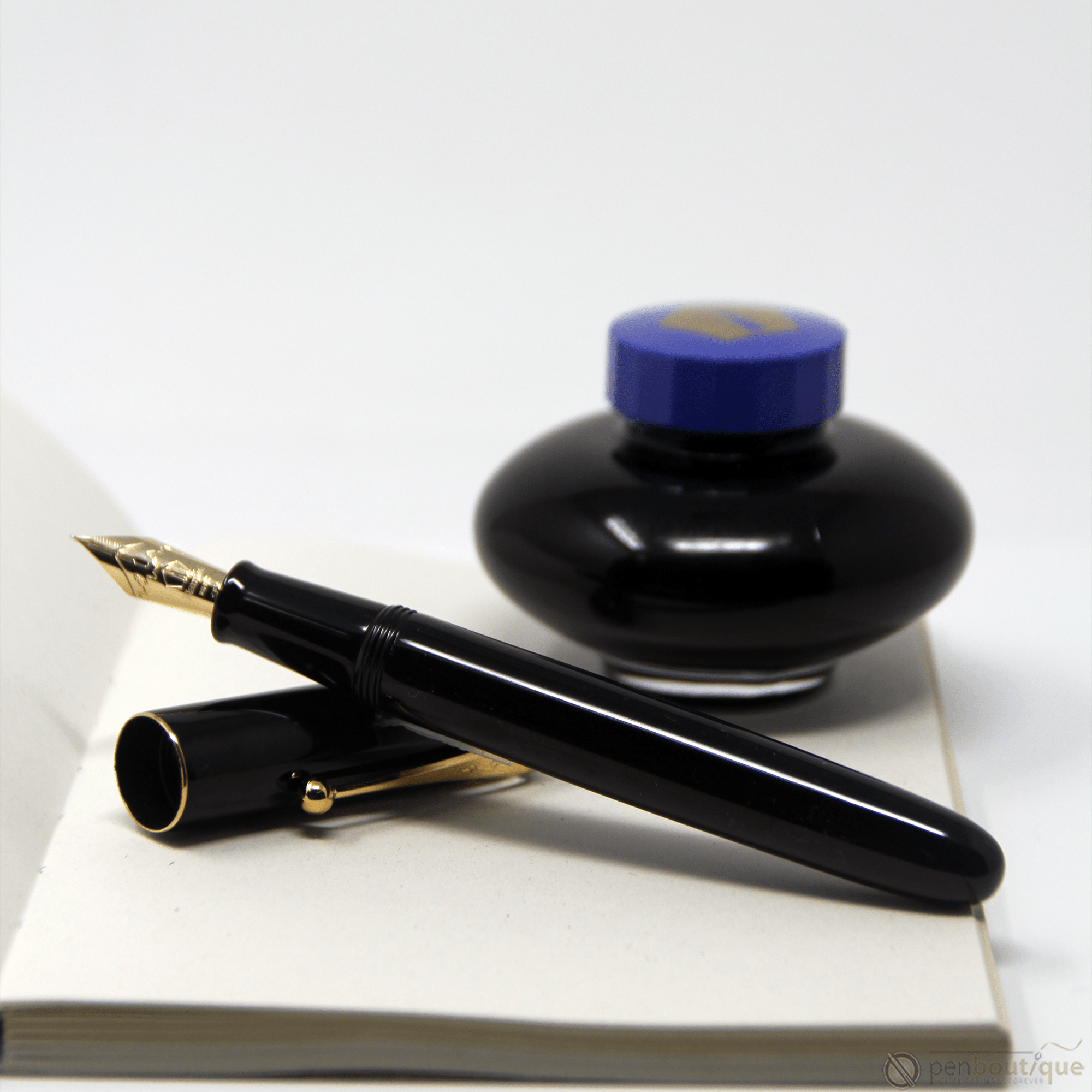 Namiki Yukari Royale Fountain Pen - Urushi Black - Pen Boutique Ltd