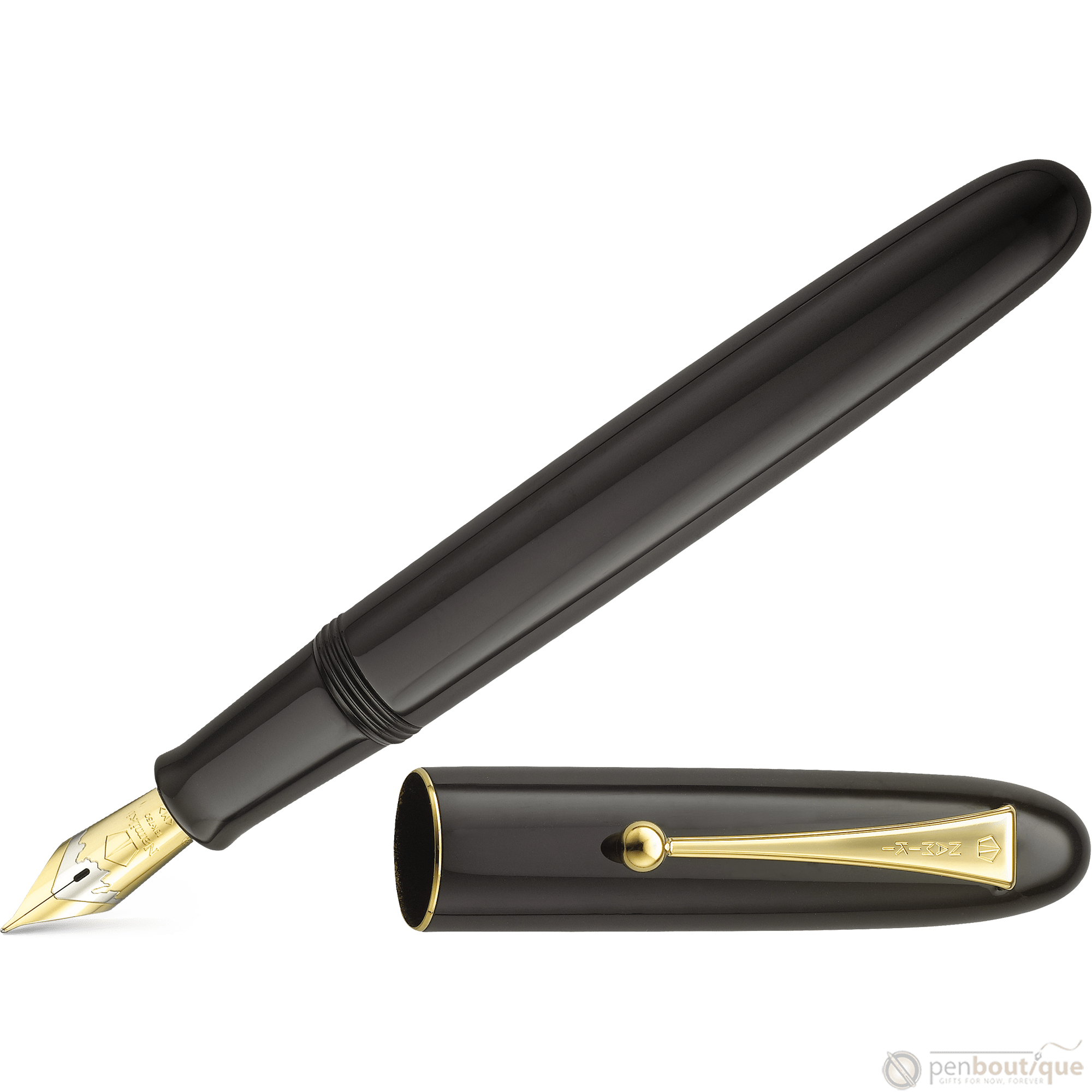 Namiki Yukari Royale Fountain Pen - Urushi Black - Pen Boutique Ltd