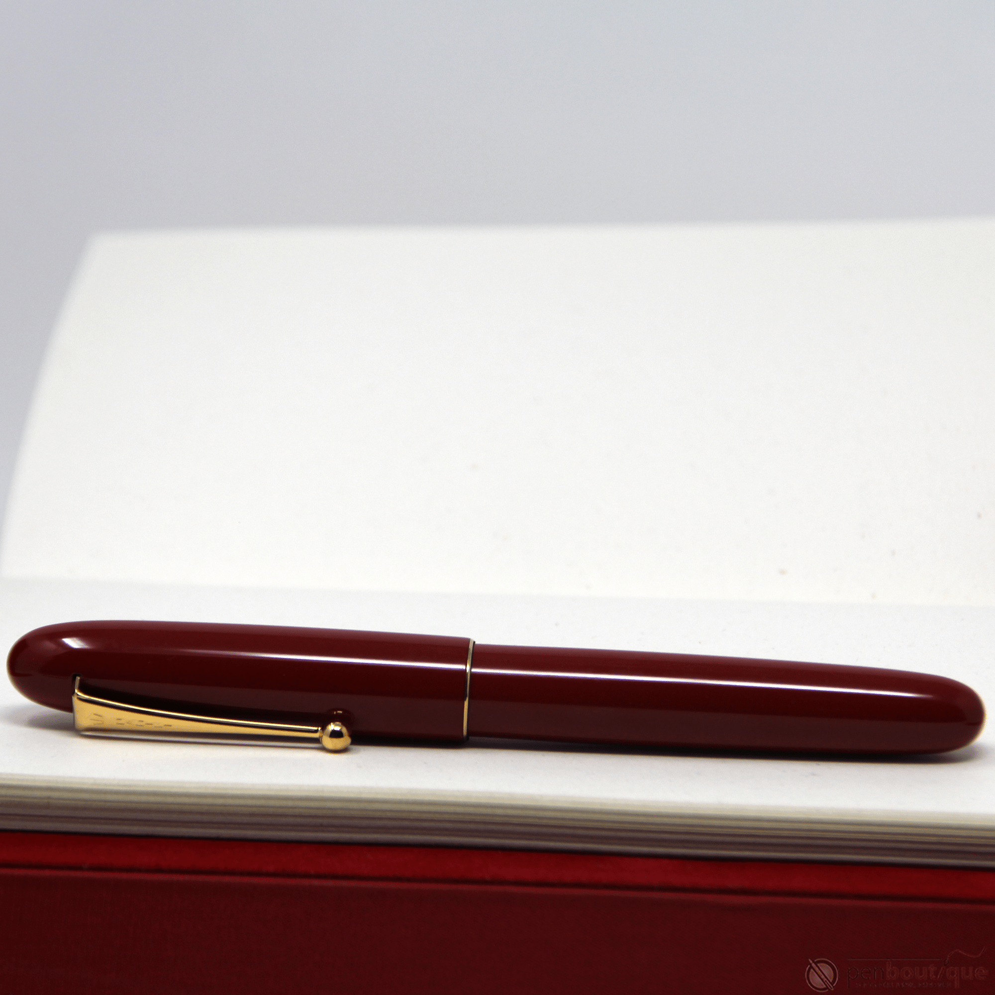 Namiki Yukari Royale Fountain Pen - Urushi Vermillion - Pen Boutique Ltd