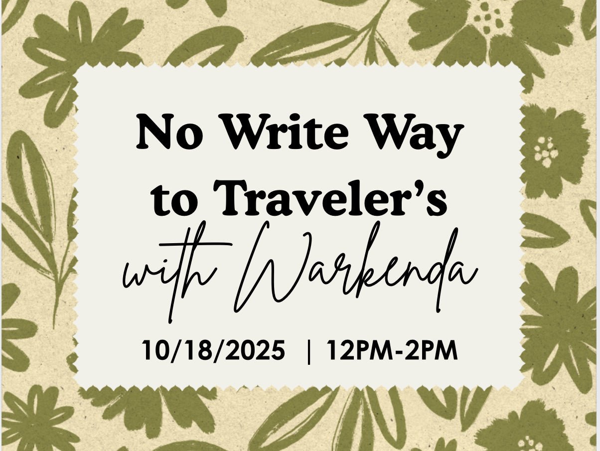 No Write Way to Traveler’s with Warkenda! - Pen Boutique Ltd