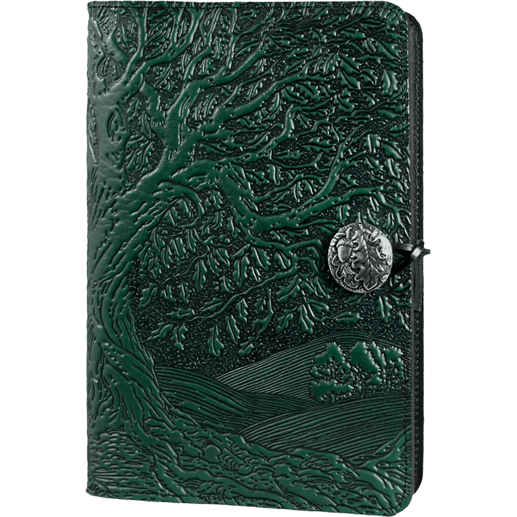 Oberon Design Tree of Life Green Large Journal Cover - Pen Boutique Ltd