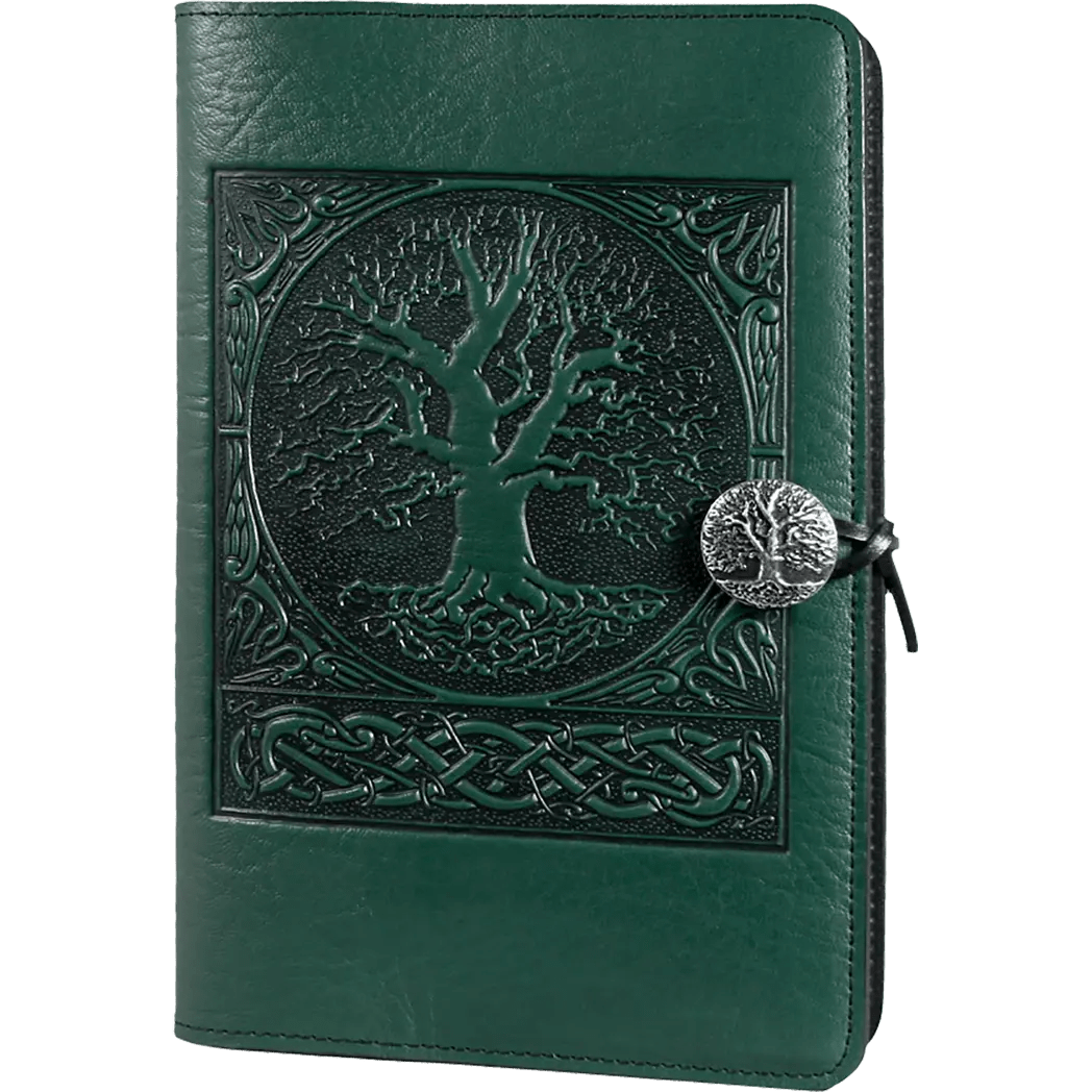 Oberon Design World Tree Large Journal - Green - Pen Boutique Ltd