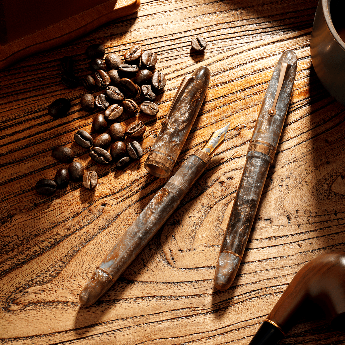 Omas Ogiva Fountain Pen - Espresso Martini (Limited Edition) - Pen Boutique Ltd