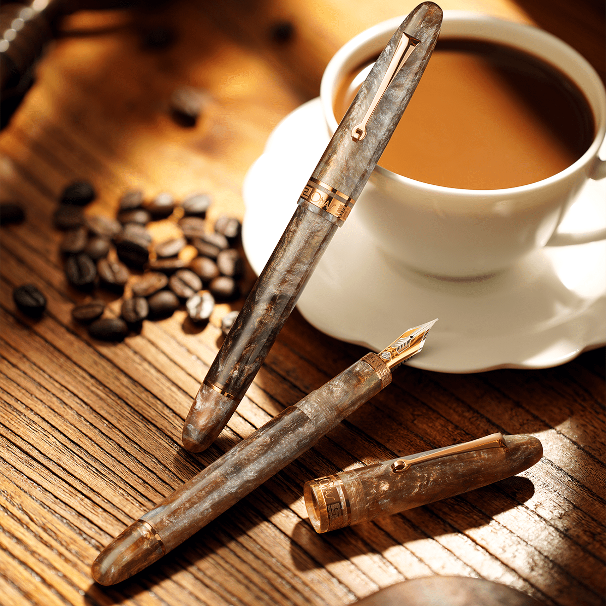 Omas Ogiva Fountain Pen - Espresso Martini (Limited Edition) - Pen Boutique Ltd