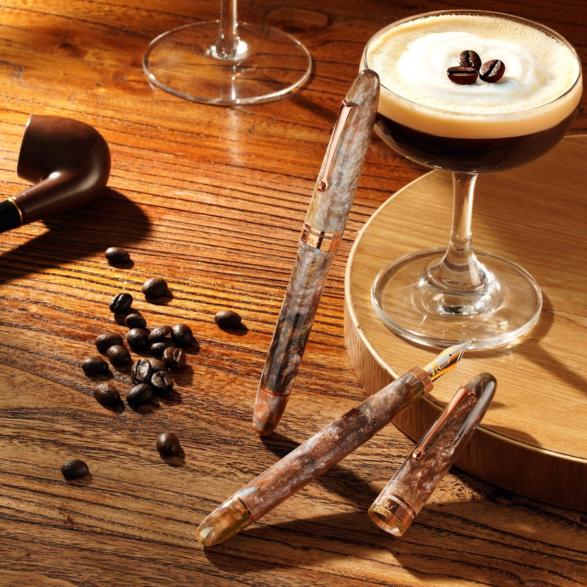 Omas Ogiva Fountain Pen - Espresso Martini (Limited Edition) - Pen Boutique Ltd
