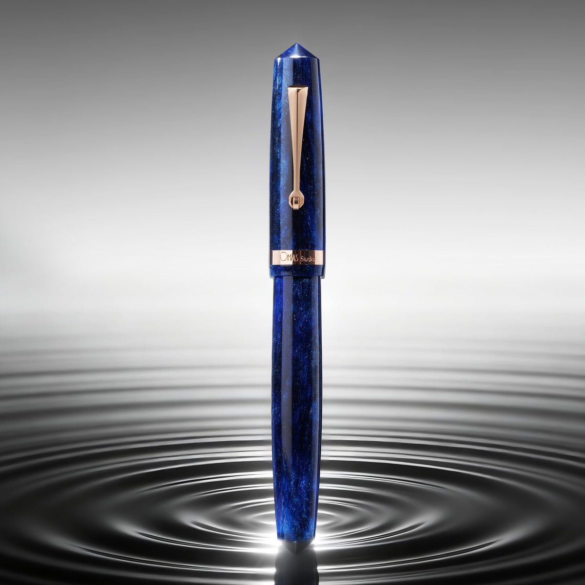 Omas Studio Fountain Pen - Azzurro Diamante - Pen Boutique Ltd