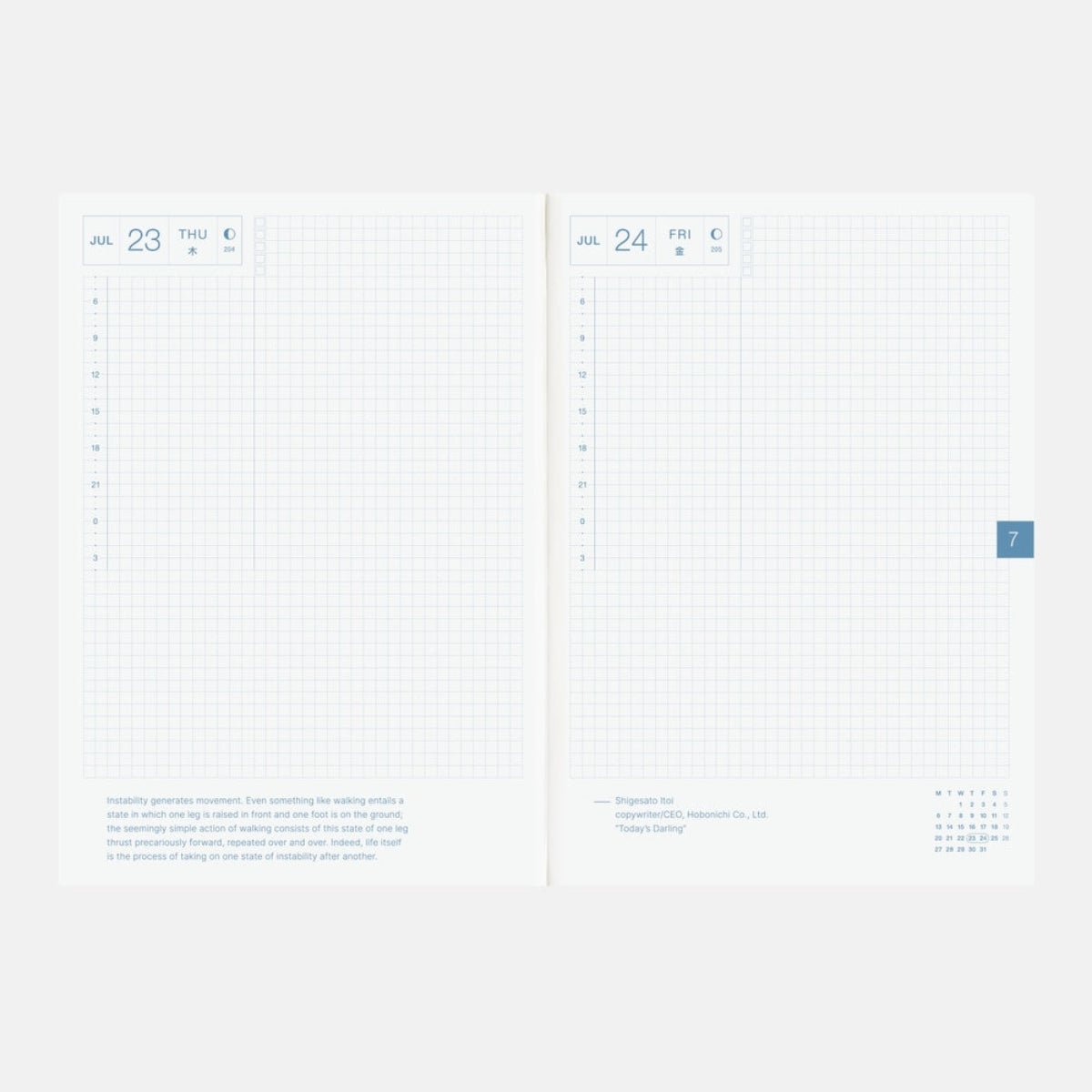 Hobonichi Techo 2026 English Cousin Book - A5 (January Start) - Pen Boutique Ltd
