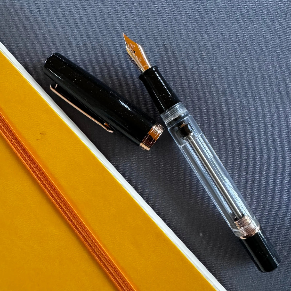 Nahvalur Original Plus Lovina Graphite Fountain Pen - Pen Boutique Ltd