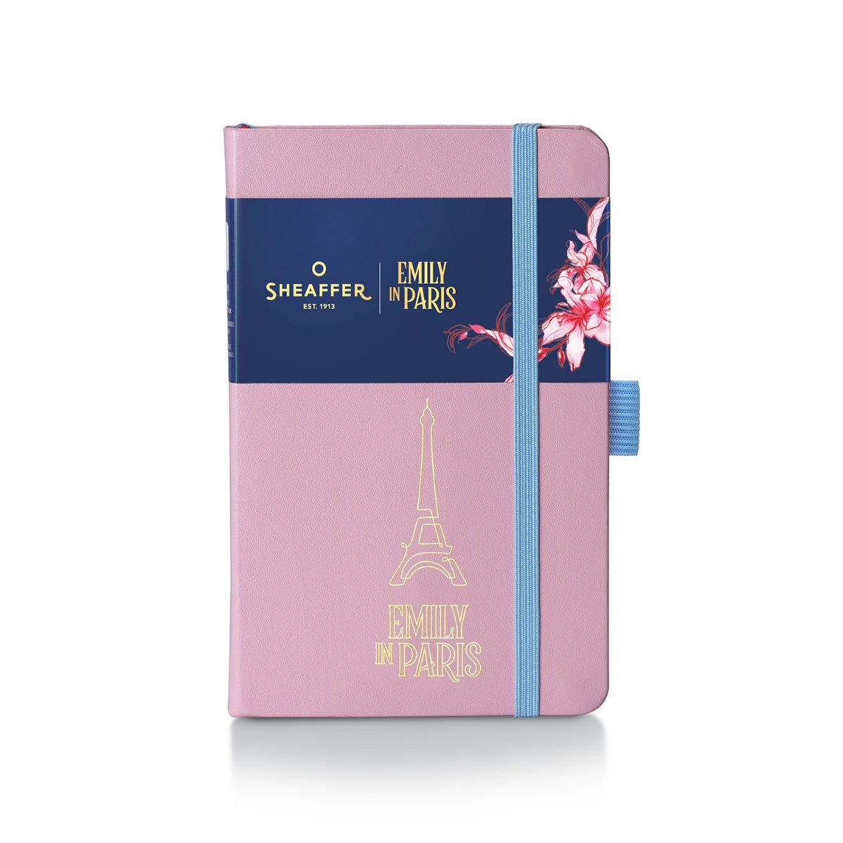 Sheaffer Sentinel x Emily in Paris Mini Ballpoint Pen - Pastel Pink + Hardbound Small Notebook (Gift Set) - Pen Boutique Ltd