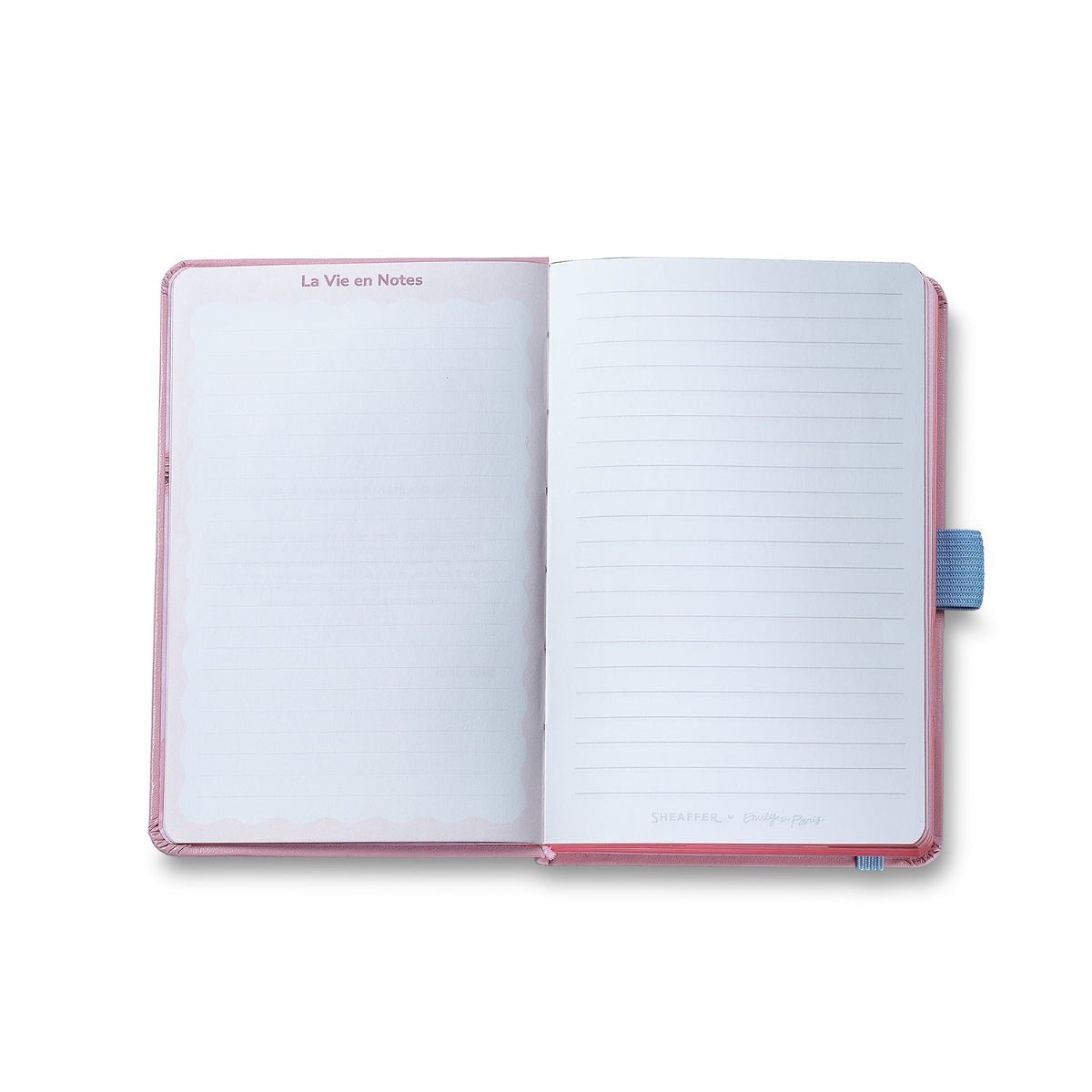 Sheaffer Sentinel x Emily in Paris Mini Ballpoint Pen - Pastel Pink + Hardbound Small Notebook (Gift Set) - Pen Boutique Ltd
