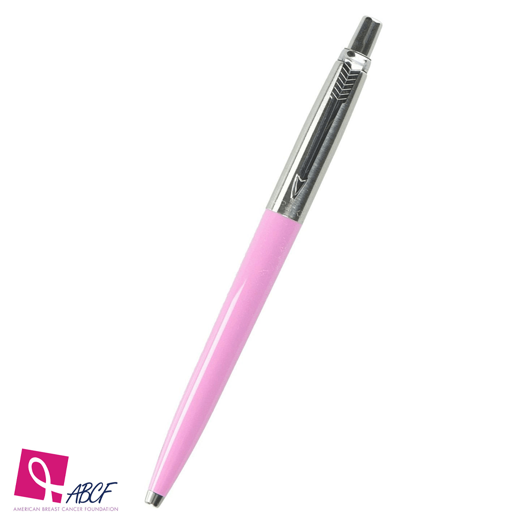 Parker Jotter Ballpoint Pen - Pink (I AM A SURVIVOR) - Pen Boutique Ltd