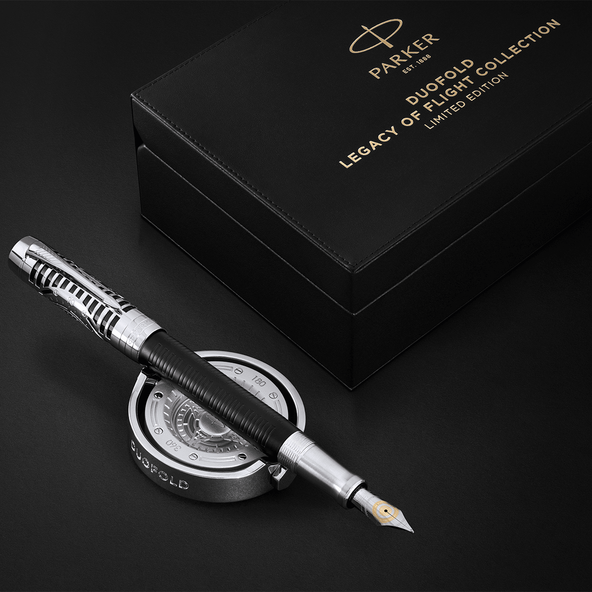 Parker Duofold Fountain Pen - Legacy of Flight (Limited Edition) - Pen Boutique Ltd