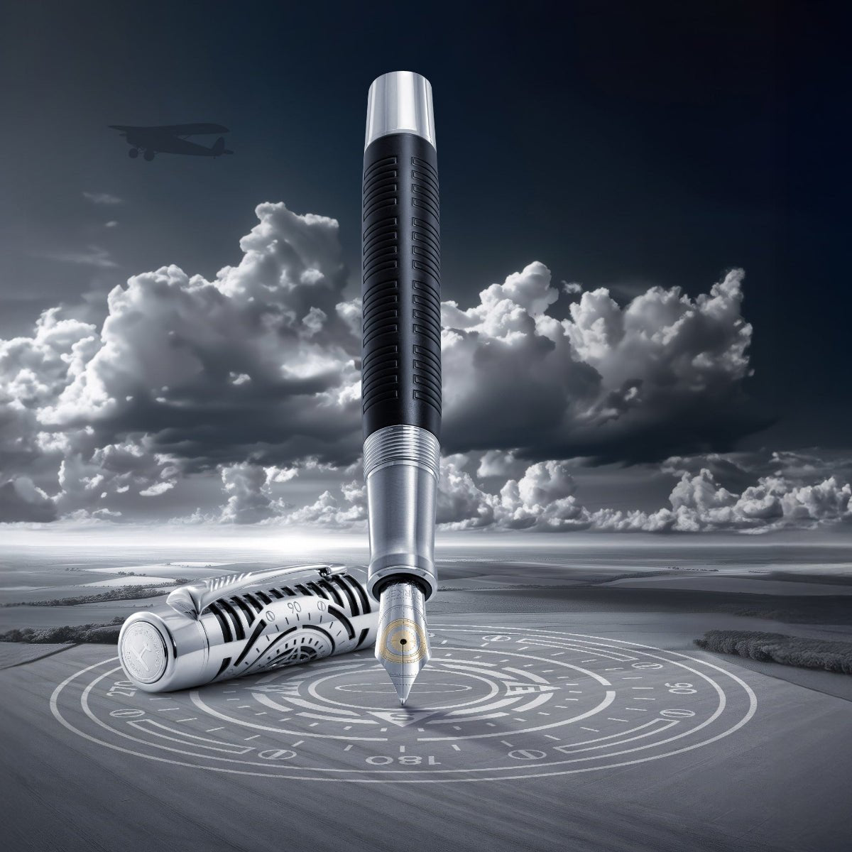 Parker Duofold Fountain Pen - Legacy of Flight (Limited Edition) - Pen Boutique Ltd