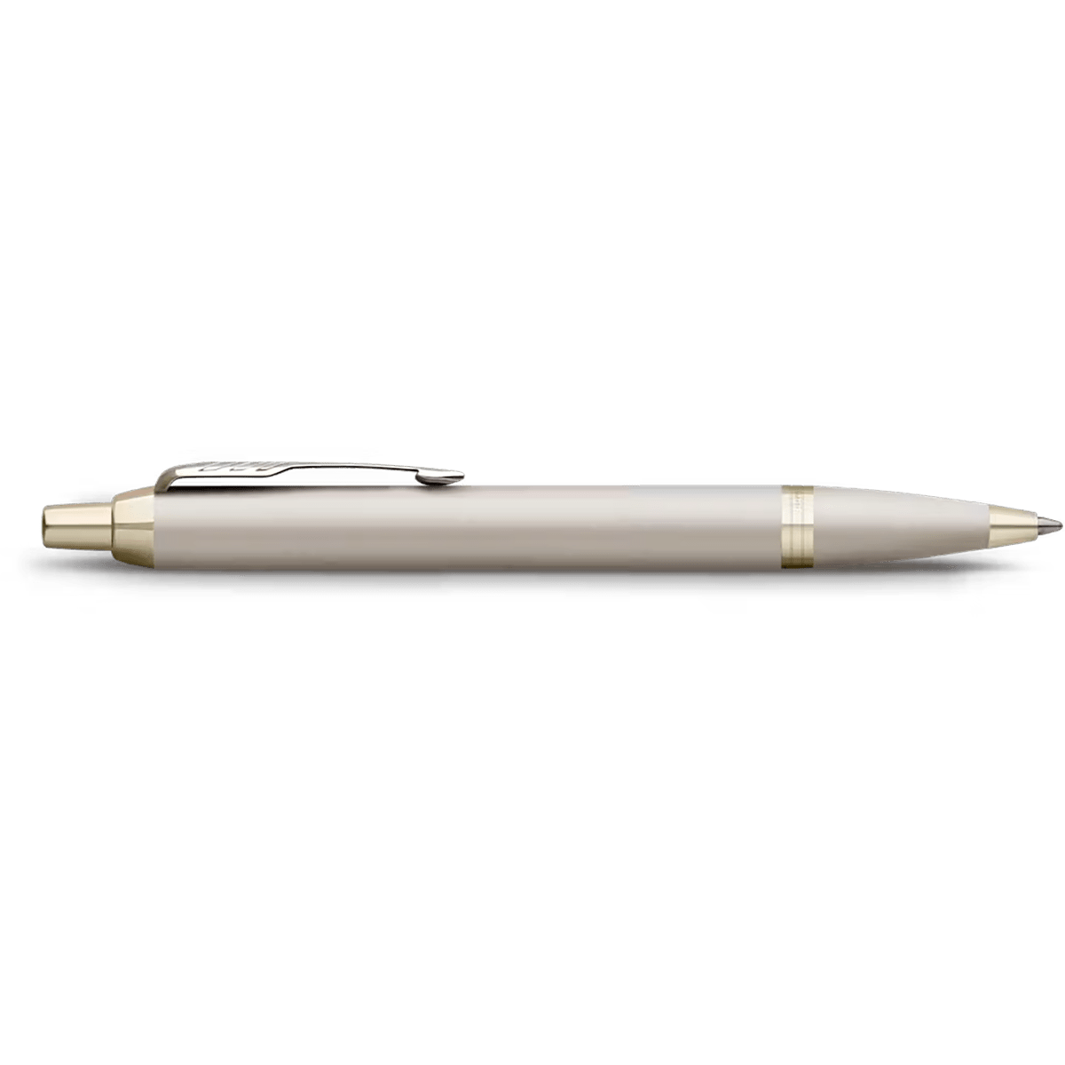 Parker IM Ballpoint Pen - Monochrome - Champagne - Pen Boutique Ltd