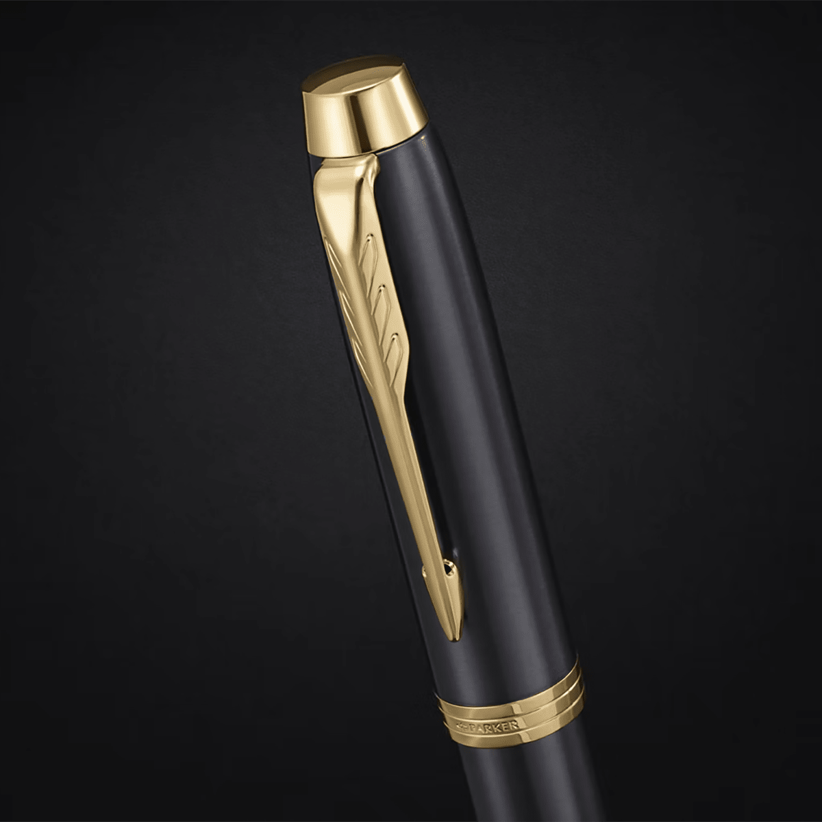 Parker IM Fountain Pen - Grey - Gold Trim - Pen Boutique Ltd